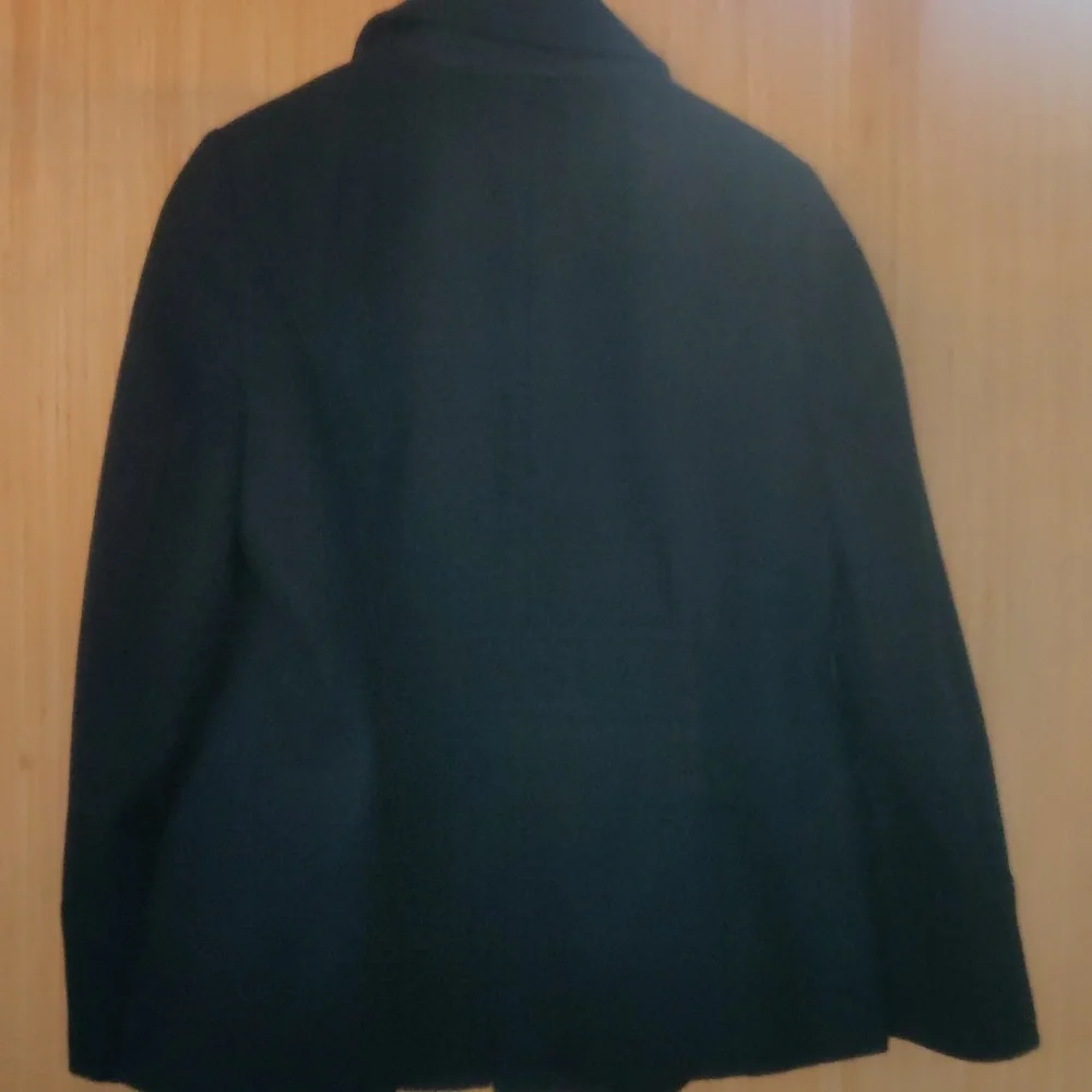 Nautical wool blend coat